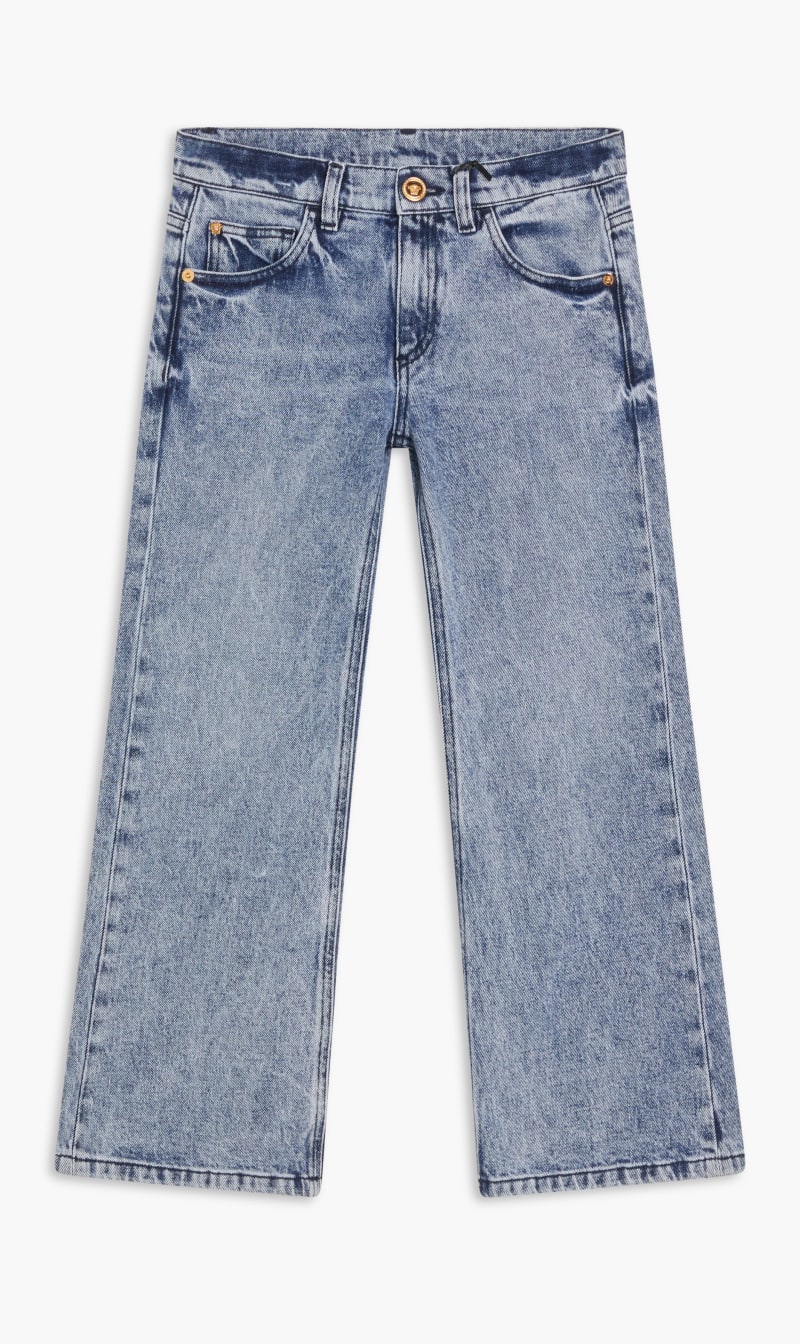 

Versace Blue Jg Jeans Denim Wide Leg | The Deal Outlet
