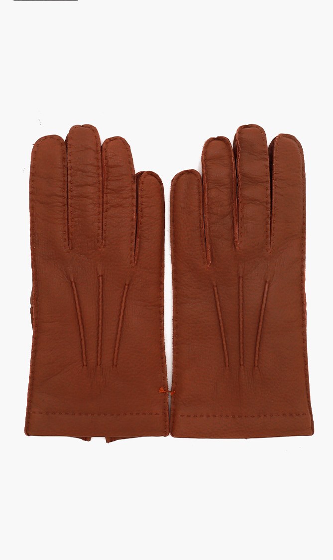 

Leather Gloves, Brown