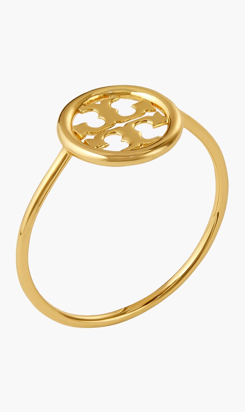 

Tory Burch Gold Miller Delicate Ring for Women | The Deal Outlet