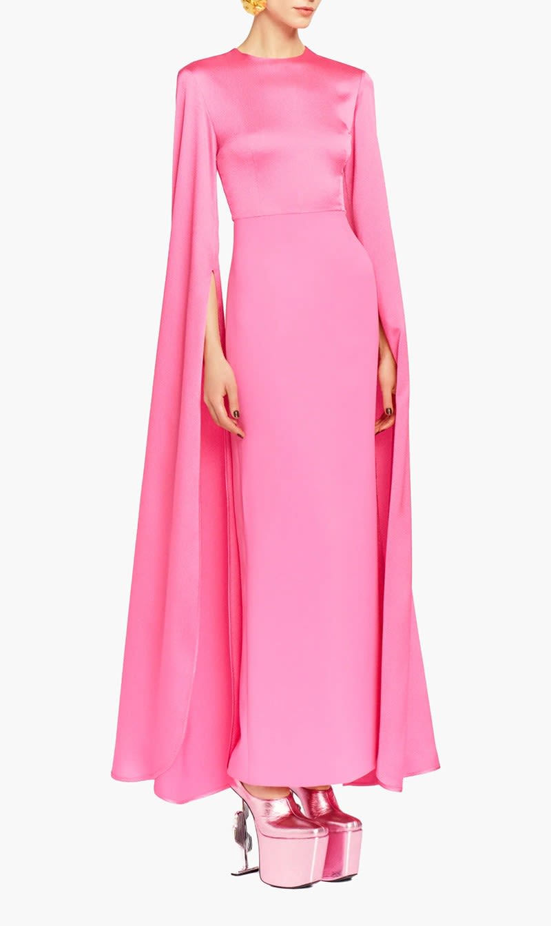 

Solace London Pink Adley Maxi Dress for Women | The Deal Outlet
