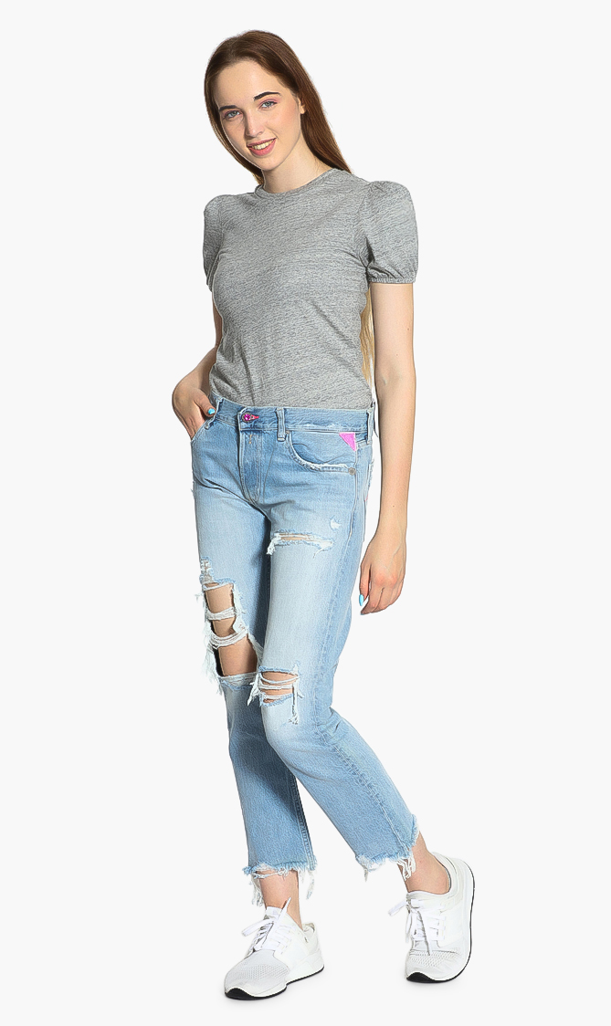 

REPLAY Joplyn Straight Cross-hatch Jeans