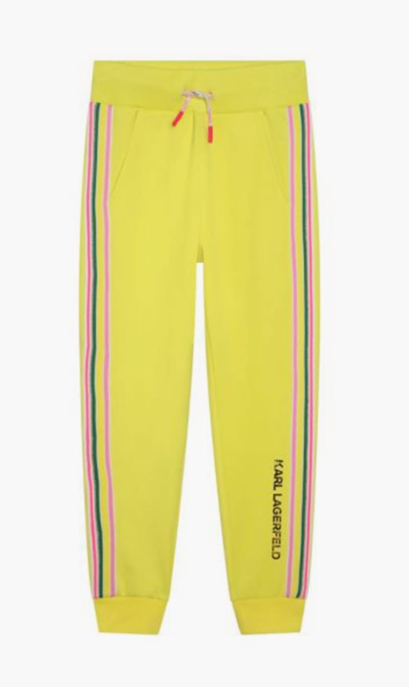 

Karl Lagerfeld Yellow Trackpants for Girls | The Deal Outlet
