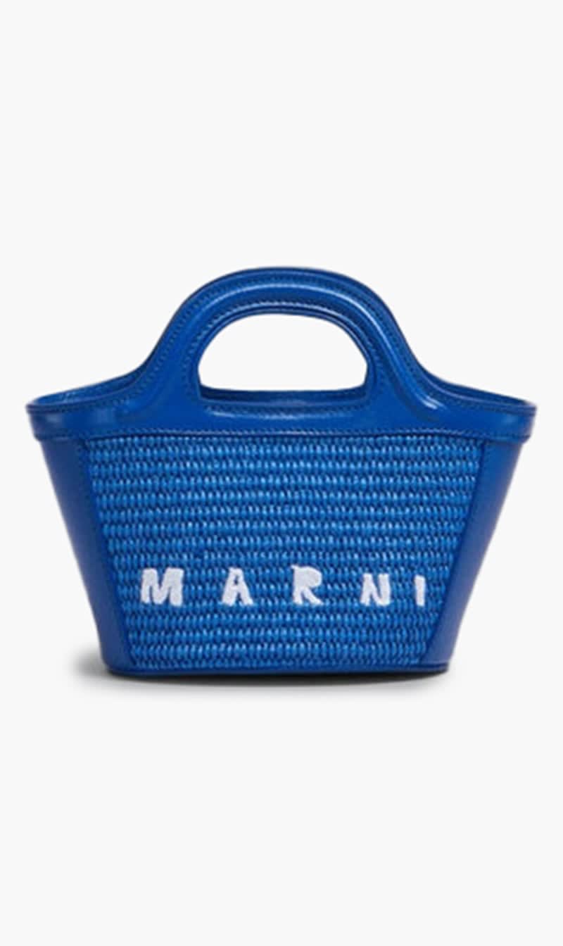 

Marni Blue Tropicalia Micro Bag for Women | The Deal Outlet