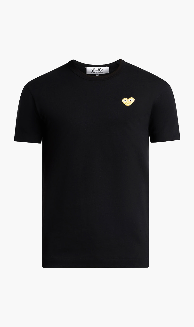 

Embroidered Heart T-shirt, Black