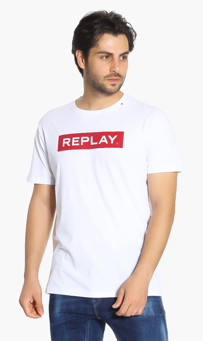 

Replay Logo Cotton T-shirt