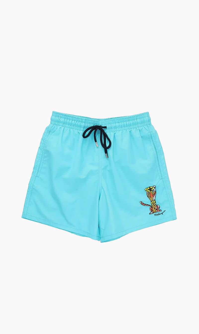 

Vilebrequin Blue Jim-maillot De Bain-bleu Lazuli for Boys | The Deal Outlet
