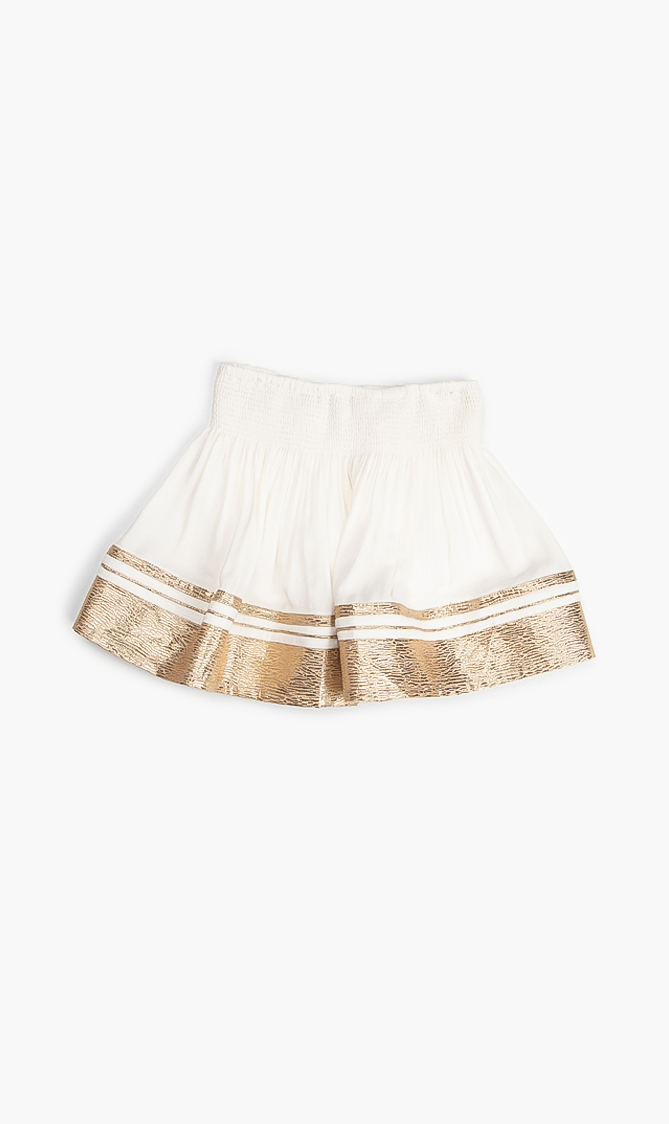 

Chloe Contrast Trim Skirt