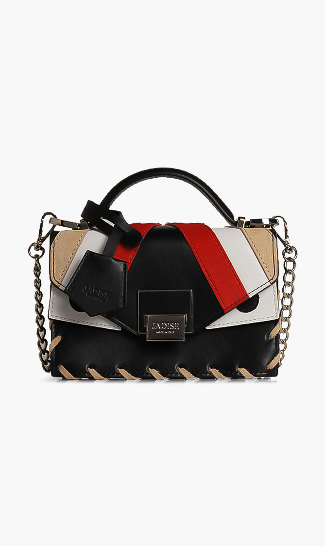 

Jadise Cartella Mini Leather Crossbody Bag