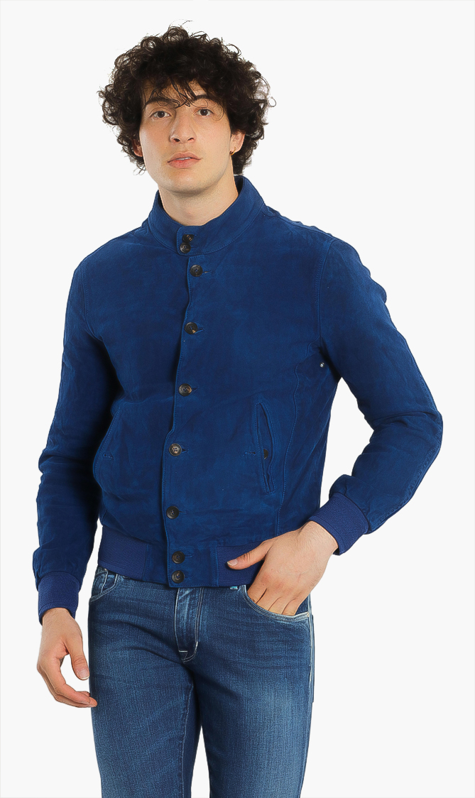 

Jacob Cohen Suede Button Jacket