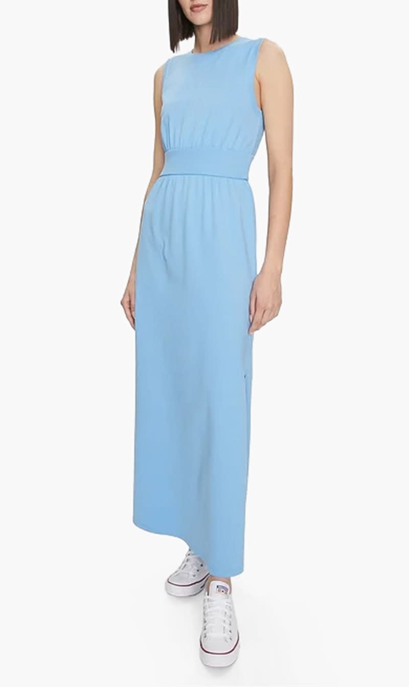 United Colors Of Benetton Blue Sleeveless Dress for Women
