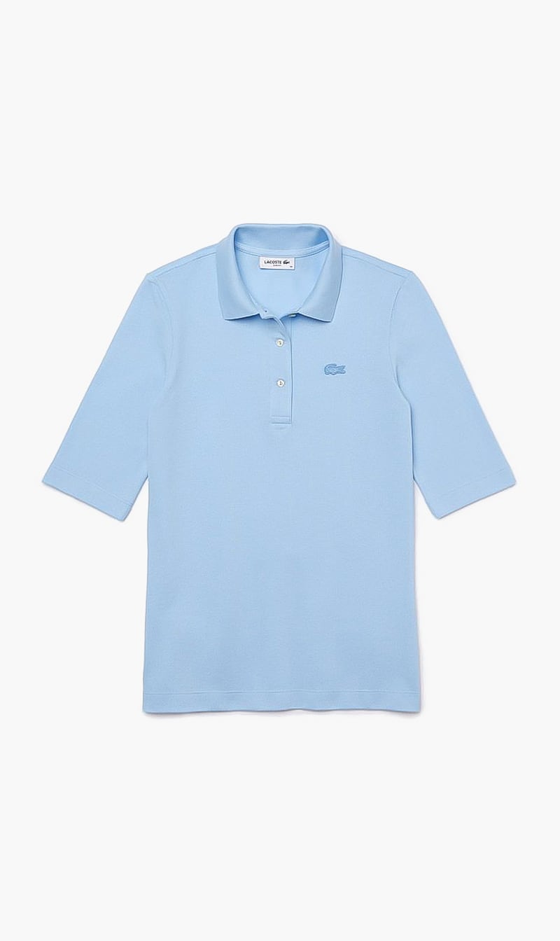 

Slim Fit Ribbed Polo