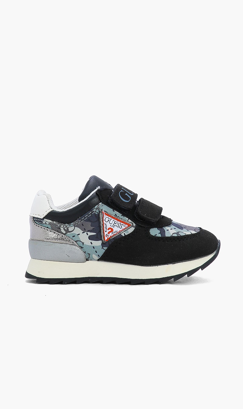 

Velcro Strap Sneakers, Black