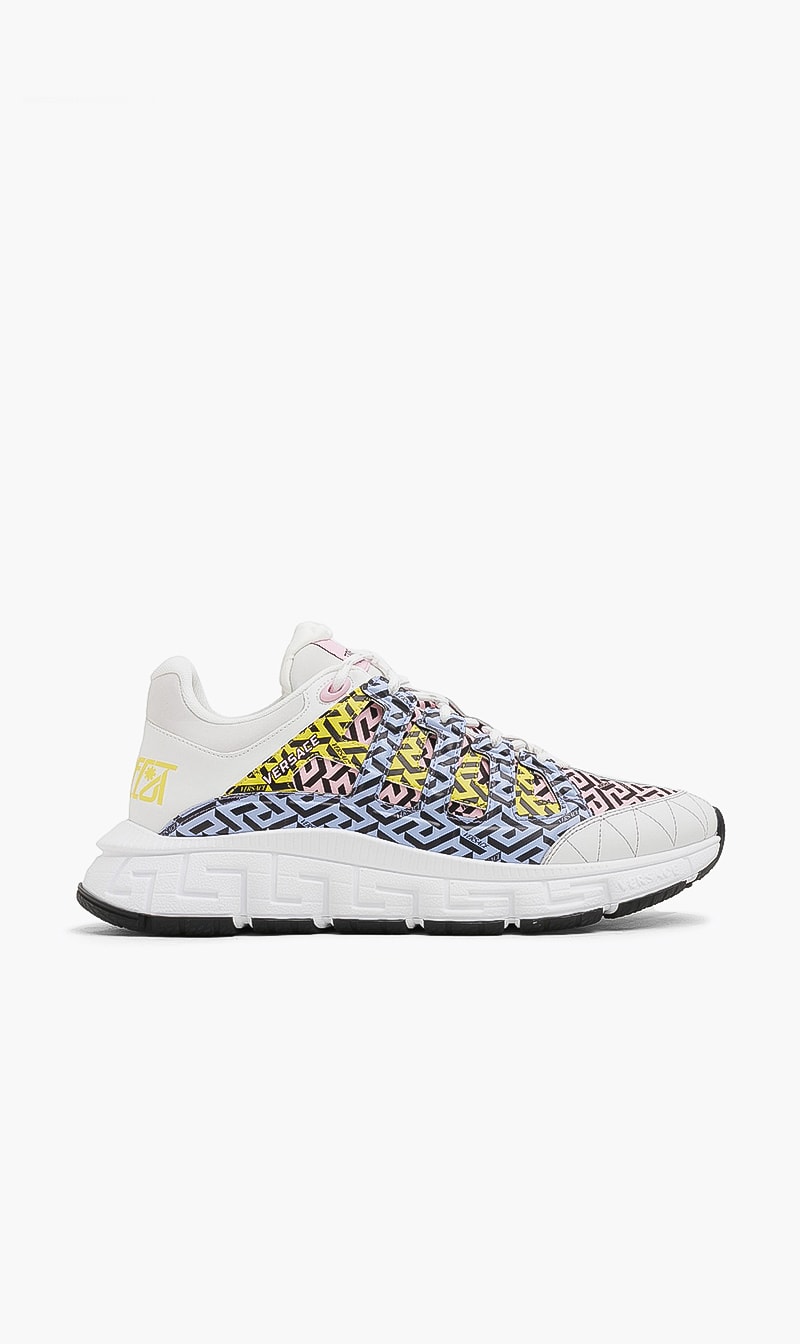 

Versace Purple Fabric Sneakers for Men | The Deal Outlet