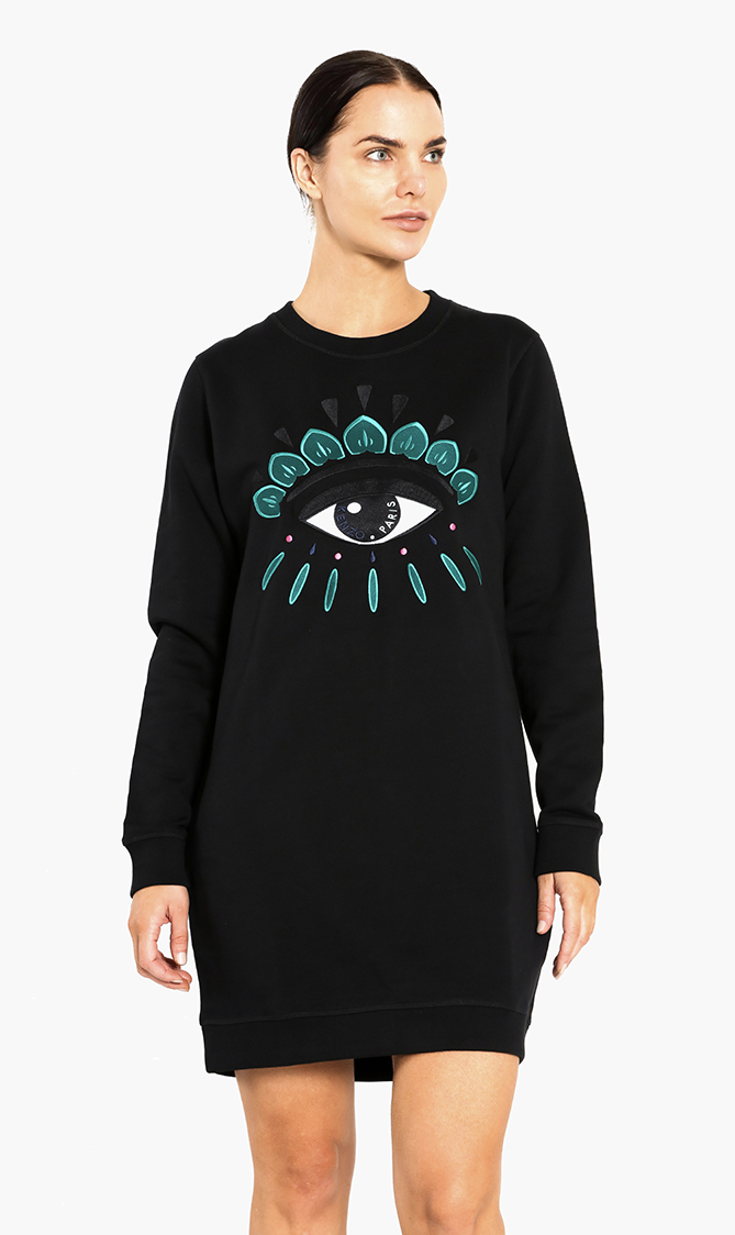 

Classic Eye Sweatshirt Dress