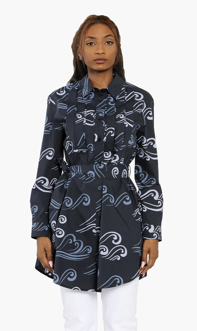 

Emporio Armani Pleated Dress