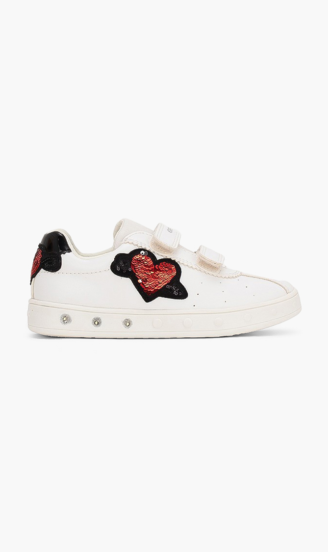 

Geox J Skylin Sequins Solid Sneakers