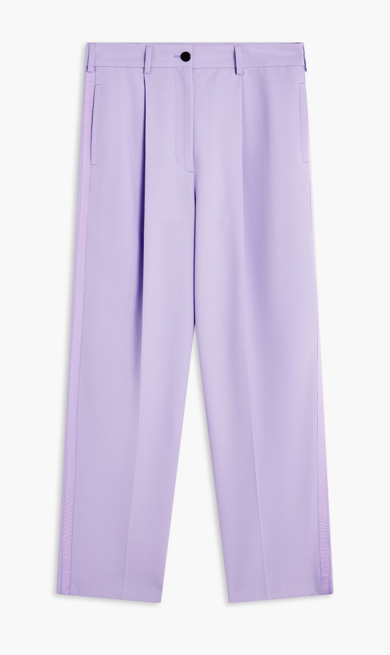 

Karl Lagerfeld Purple Tailored Pants for Women | The Deal Outlet