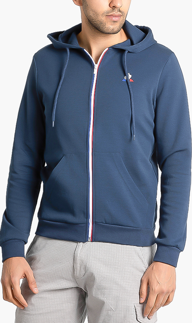 

LE COQ SPORTIF Ess Nã‚âº1 Navy Full Zip Sweatshirt