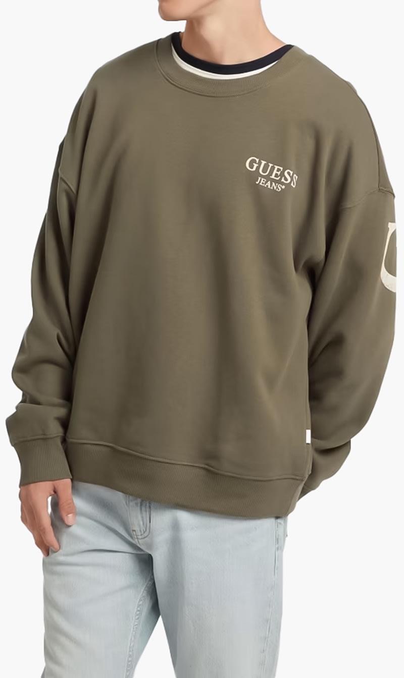 

Guess Green Gj Cn Os Back Macro - Organic Co Recycle Poly 365 for Men | The Deal Outlet
