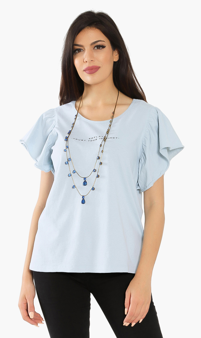 

Replay Trust Your Instinct Print T-shirt