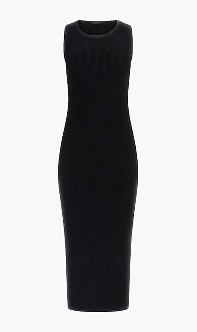 

Guess Black Bodycon Slit Dress for Women
