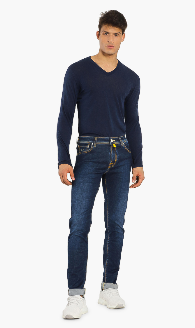 

Jacob Cohen Button Fly Stretch Jeans