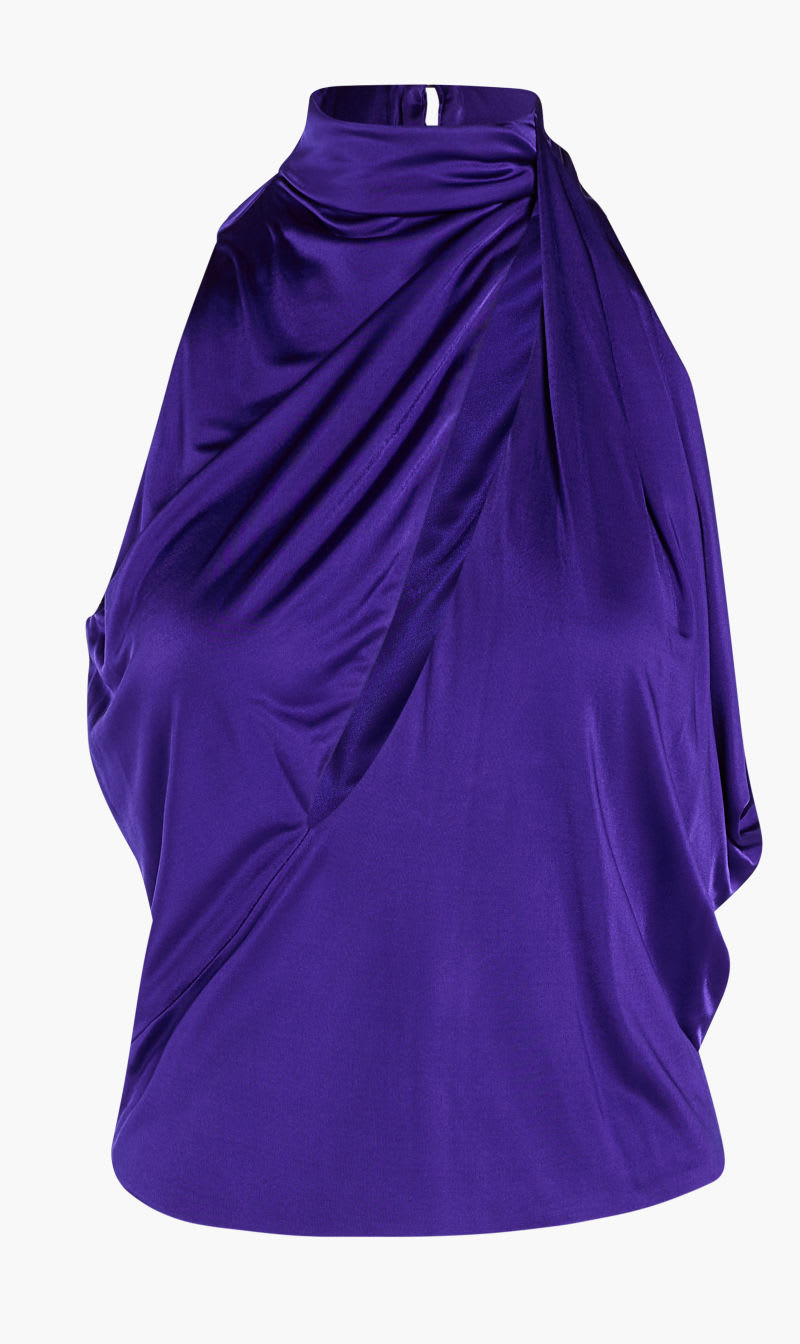 

Versace Purple Blouse Fabric Jersey for Women | The Deal Outlet