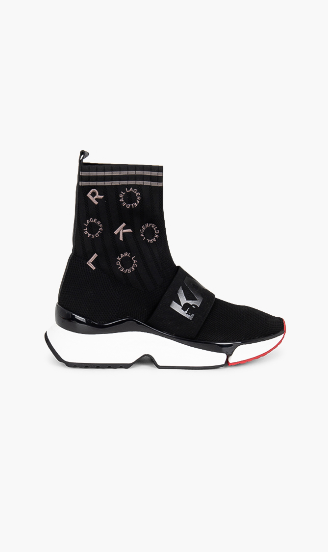 Karl Lagerfeld Aventure Jacquard Sock Sneakers