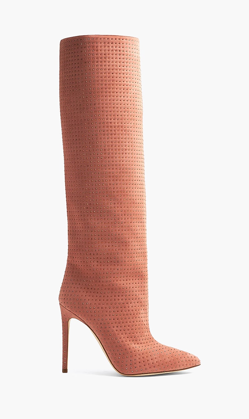 

Paris Texas Beige Holly Stiletto Boot for Women | The Deal Outlet