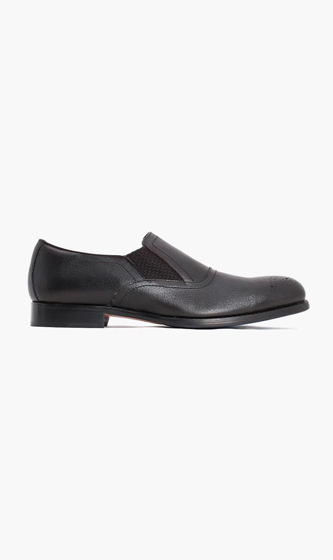 

Pollini Leather Loafers