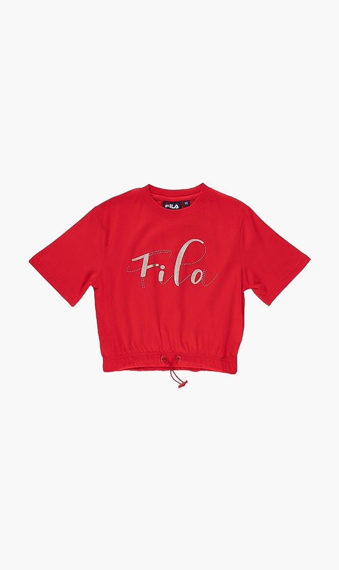 

Ines Crop T-shirt, Red