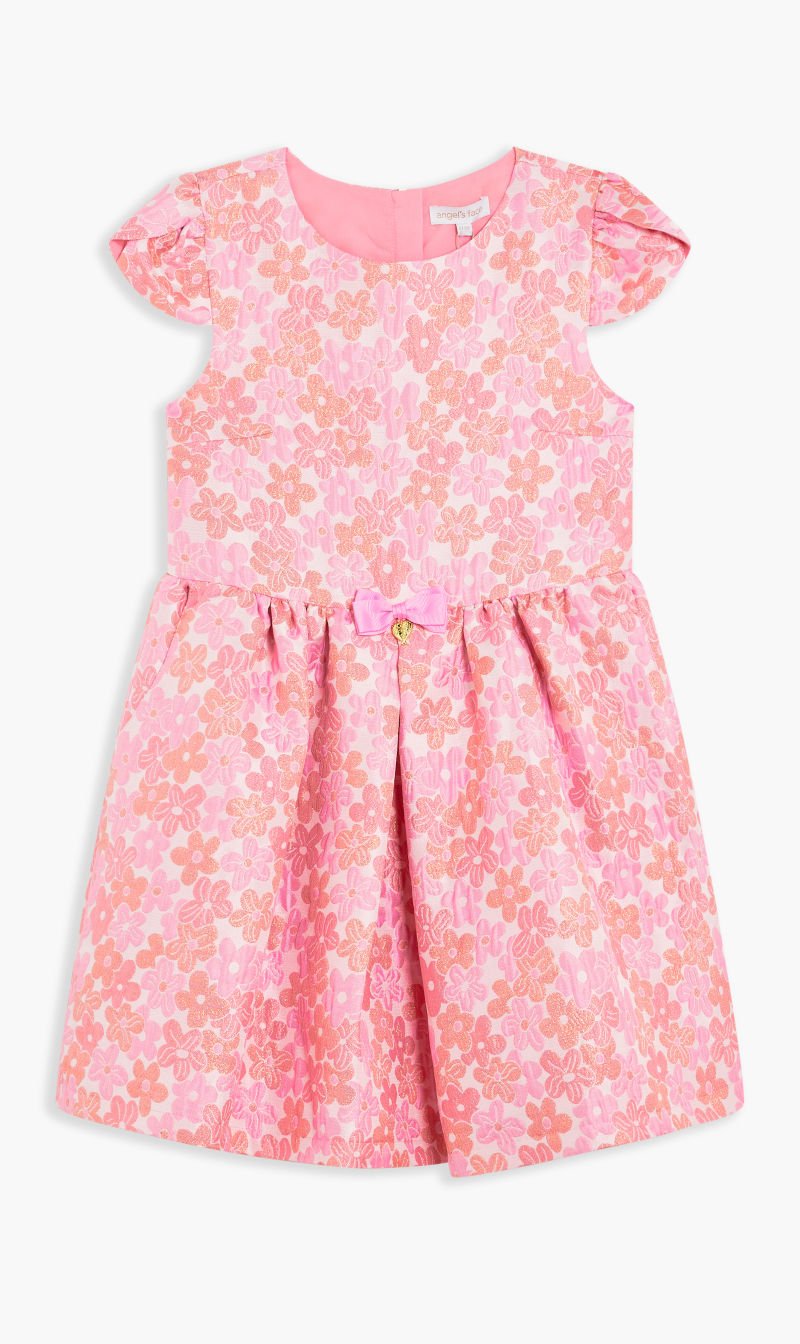 

Angel's Face Pink Desiree Flower Dress Pink for Girls | The Deal Outlet