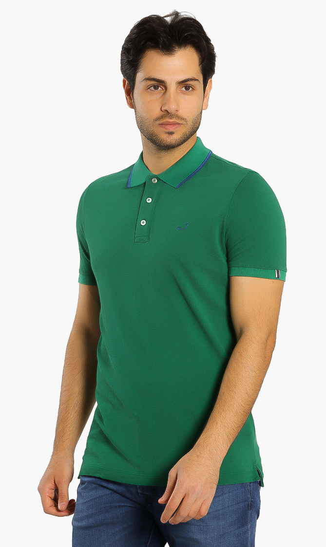 

Jacob Cohen Tipped Collar Polo Shirt