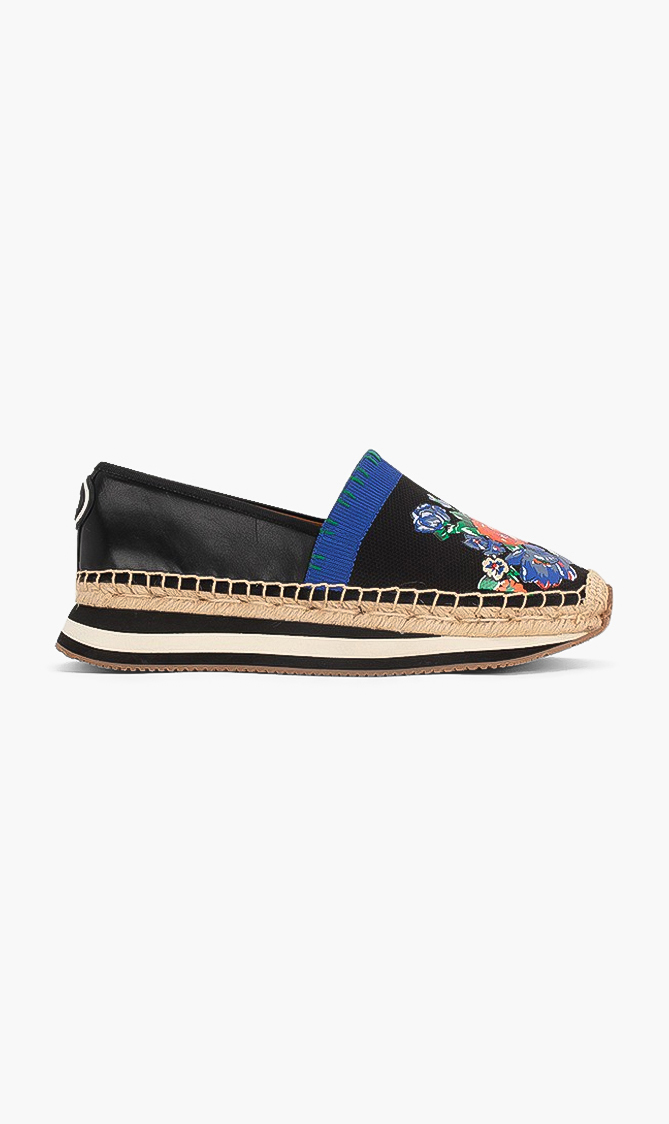 

Tory Burch Daisy Floral Slip-on Trainers