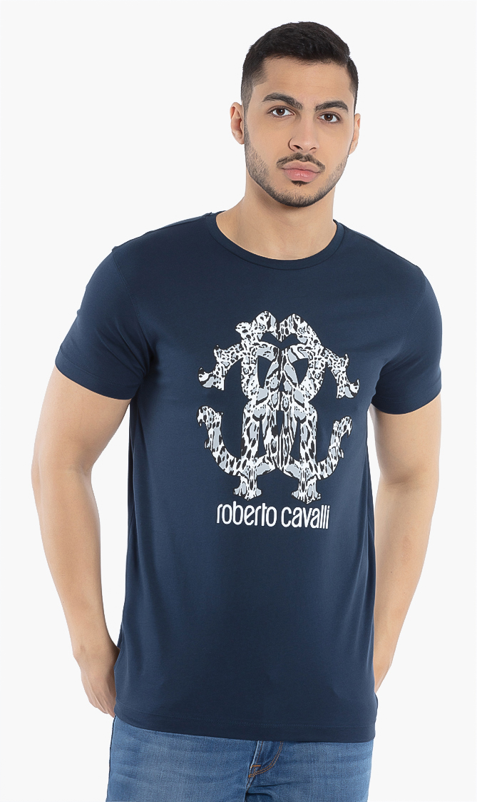 

Roberto Cavalli Logo Print T-shirt