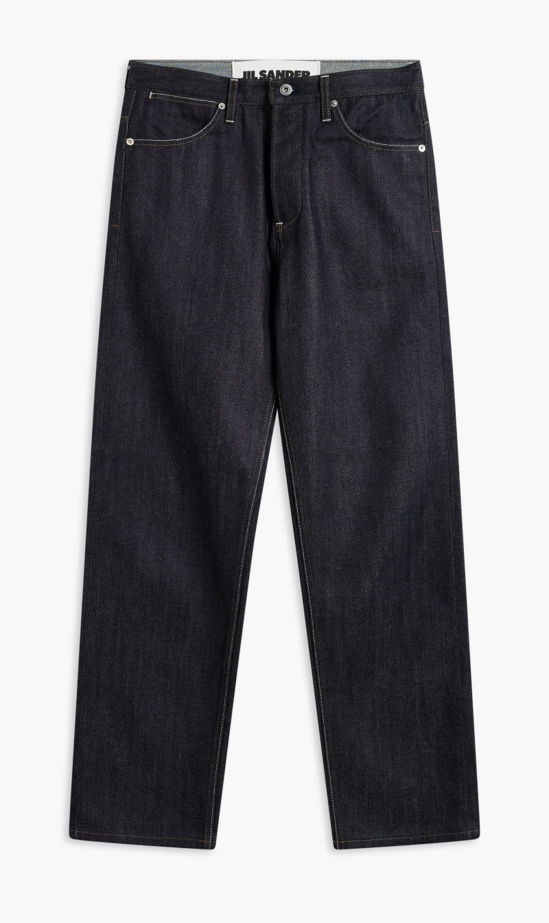 

Jil Sander Blue J004-js Rtw Woman Wardrobe W Denim Trouser 03 Standard for Women | The Deal Outlet