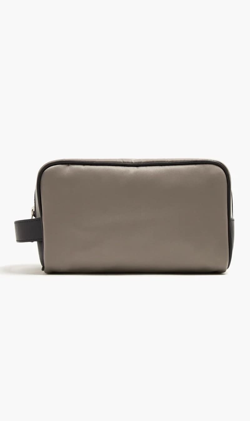 

forsa Beige Nylon Washbag for Men | The Deal Outlet