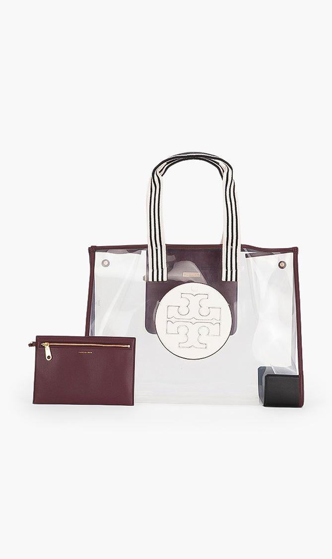 

Tory Burch Ella Clear Oversized Tote Bag