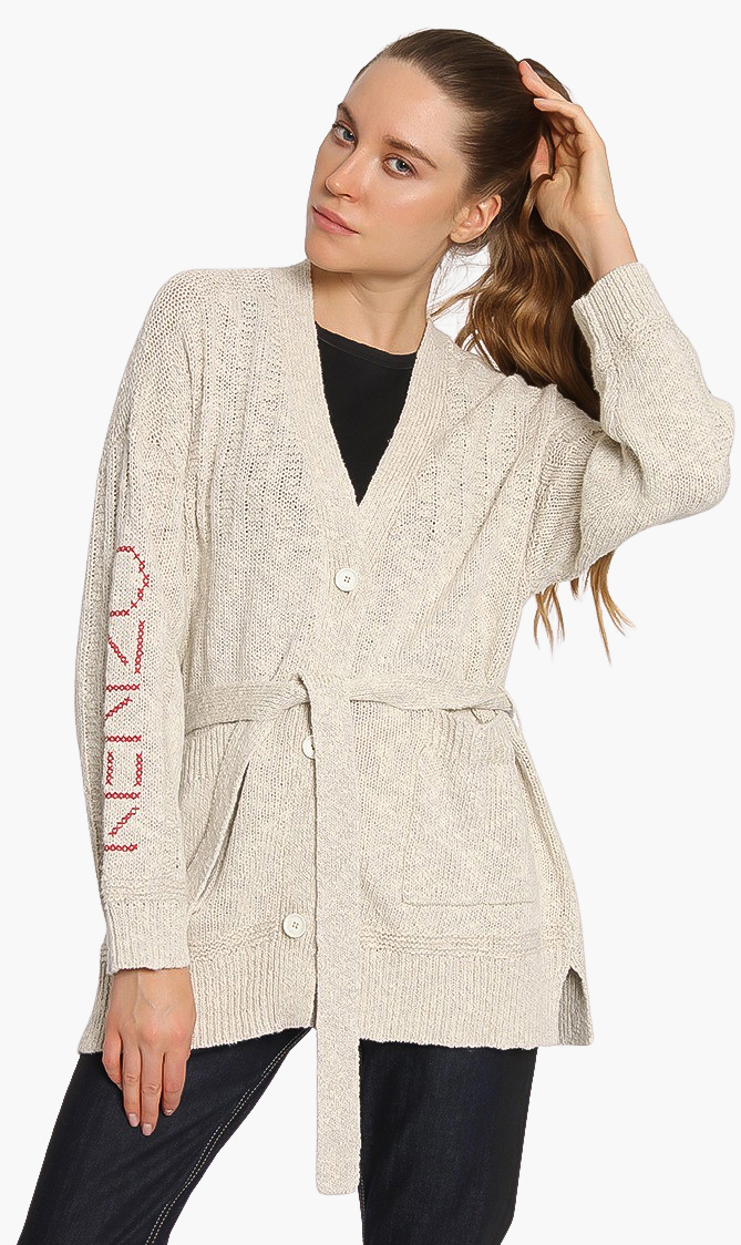 

Kenzo Fisherman Logo Cardigan