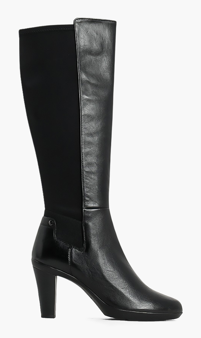 

Geox Inspirat Leather Knee Boots