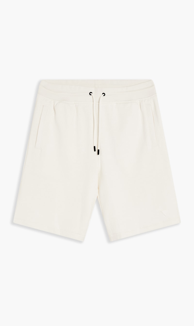 

Guess White Aldwin Recycled Cotton Shorts for Men | The Deal Outlet