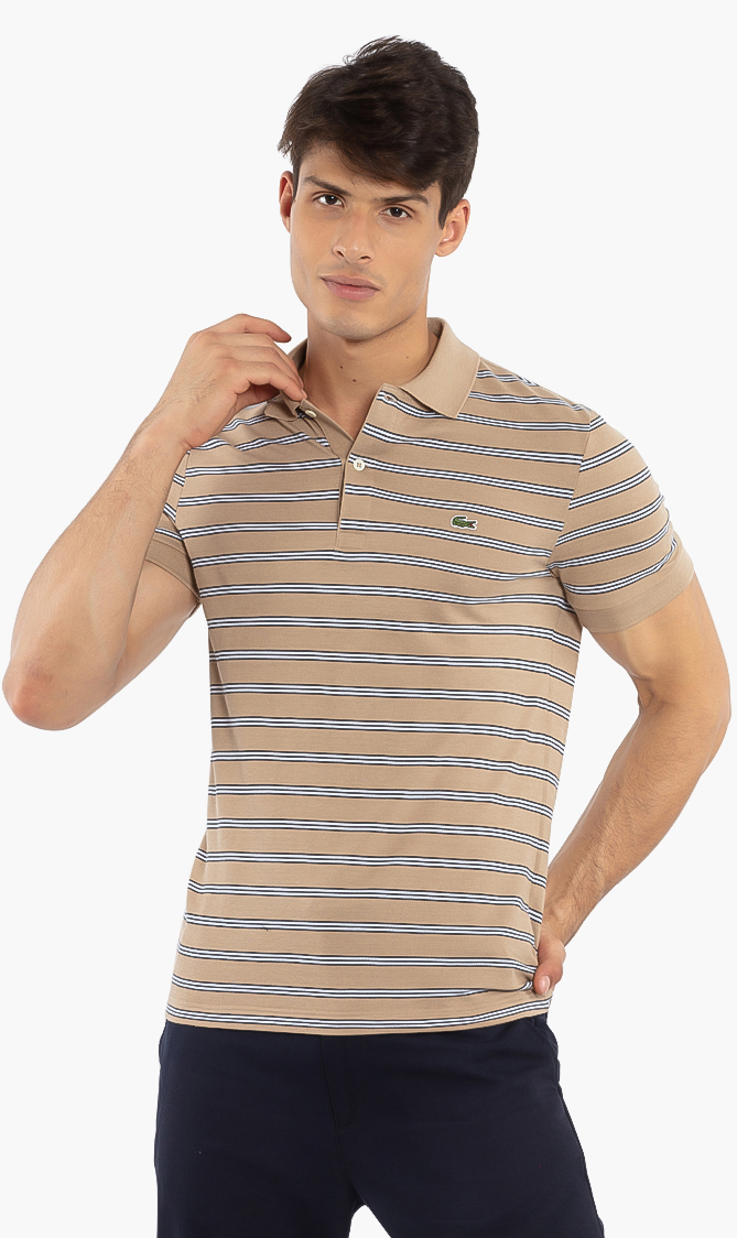 

Lacoste Regular Fit Striped Polo Shirt