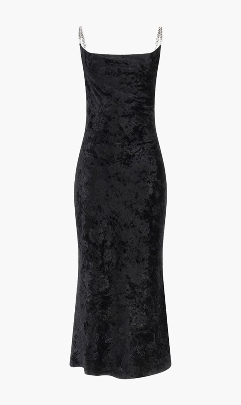 

Guess Black Aida Straps Dress for Women | The Deal Outlet