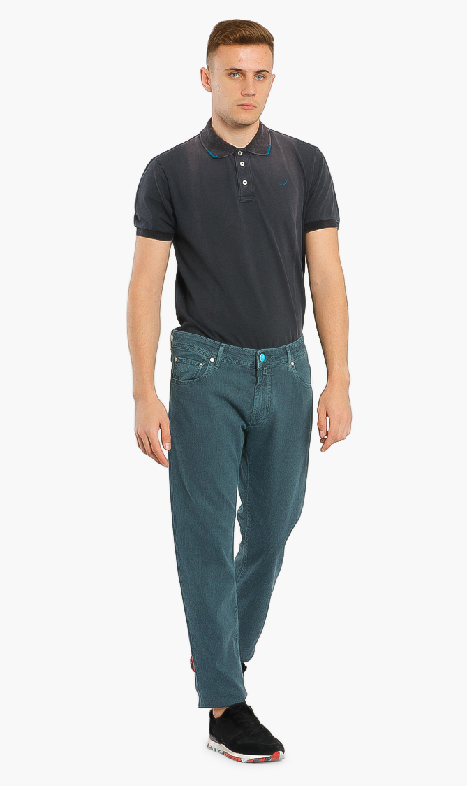 

Washed Tailored Jeans, Blue