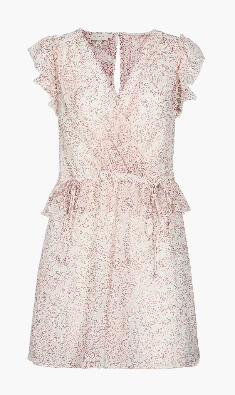 

Printed Texture Mini Dress