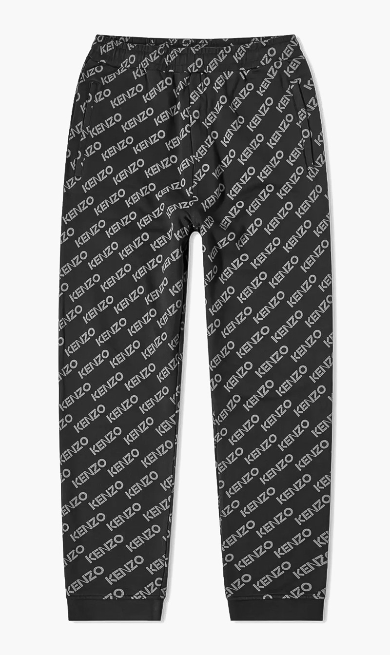 

Kenzo Grey Monogram Regular Jogpant for Men | The Deal Outlet