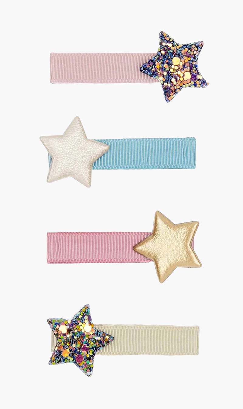

Mimi & Lula Multi-color Star 4 Piece Hair Clip for Girls | The Deal Outlet