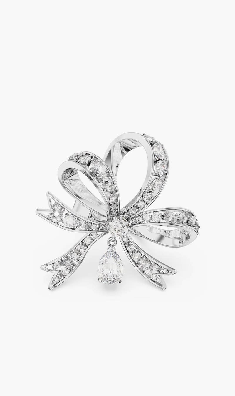 

Swarovski Silver Volta Cocktail Ring for Women | The Deal Outlet