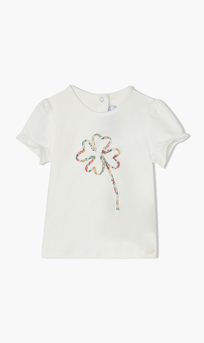 

Embroidered Logo T-shirt, White