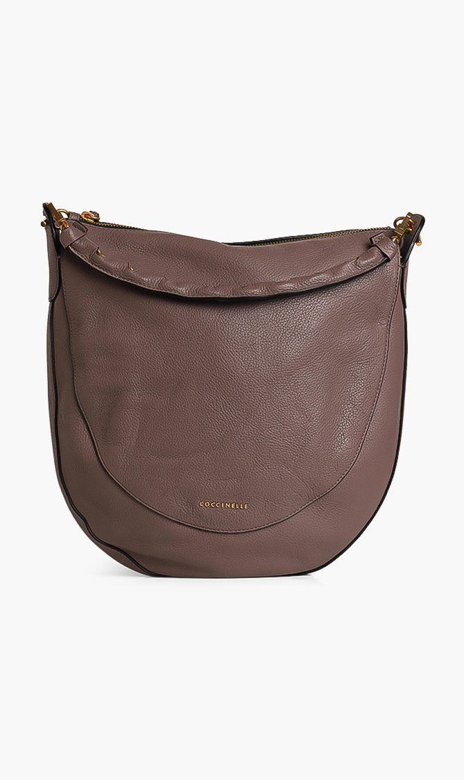 

Coccinelle Grained Leather Crossbody Bag
